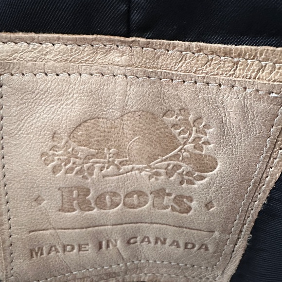 Roots Brown and Tan Bomber Jacket - Picture 2 of 5